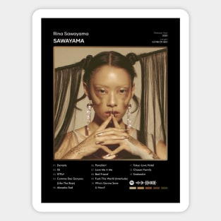 Rina Sawayama - SAWAYAMA Tracklist Album Magnet